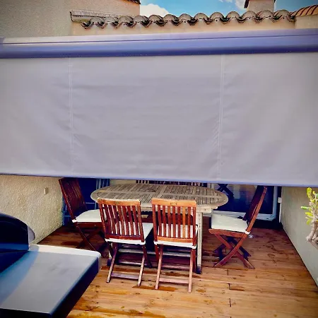 Mezzanine/jardin/terrasse Village Naturiste Apartment