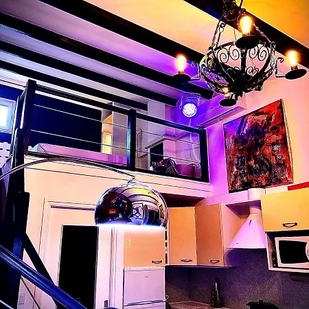 Mezzanine/jardin/terrasse Village Naturiste アパート *