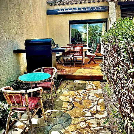 Mezzanine/jardin/terrasse Village Naturiste * アグド