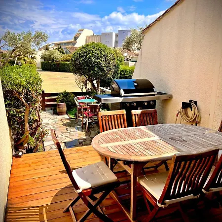 Mezzanine/jardin/terrasse Village Naturiste Appartement *