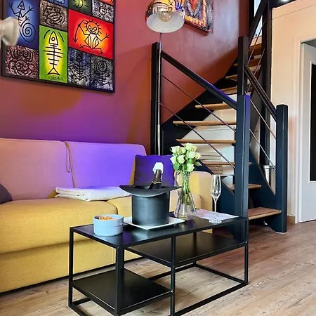 Appartement Mezzanine/jardin/terrasse Village Naturiste