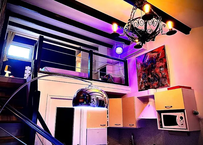 Mezzanine/jardin/terrasse Village Naturiste Apartmán *