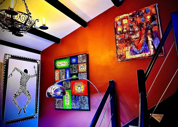 Mezzanine/jardin/terrasse Village Naturiste Apartmán *