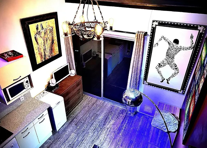 Apartmán Mezzanine/jardin/terrasse Village Naturiste *