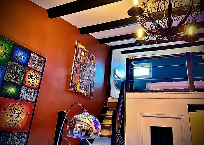 Mezzanine/jardin/terrasse Village Naturiste Apartmán *