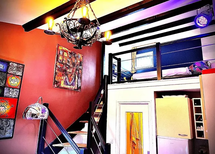 Mezzanine/jardin/terrasse Village Naturiste Apartmán *